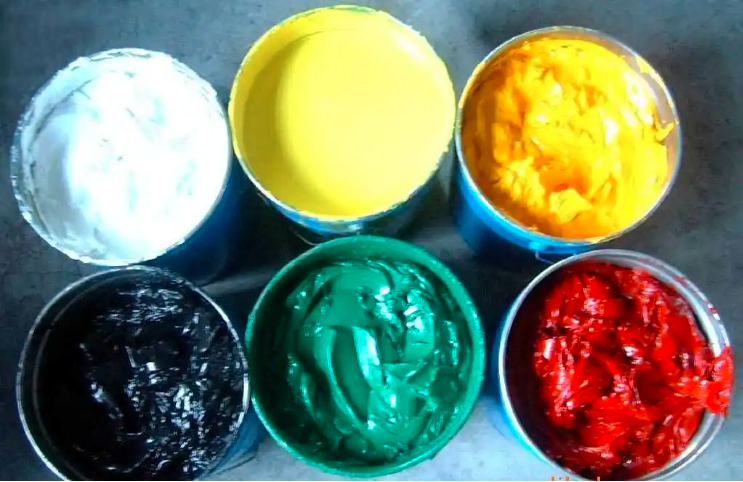 Medan aplikasi tampal warna PU